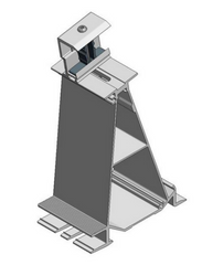 Alu achter voet ValkPro+ L10° zijkant