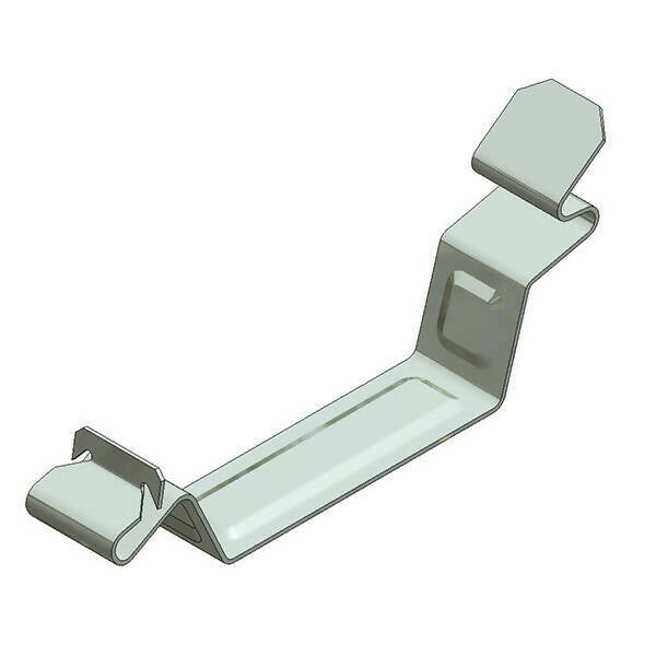 Stainless steel cable clamp large for insert profile - 732003