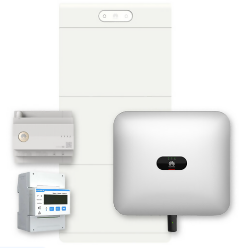 Energieopslag pakket Smart Huawei 3-fase 10kW/21kWh