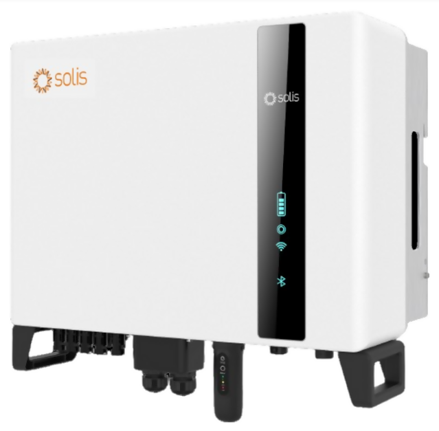 Solis-S6-EH3P4K-HEU Solis Omvormer S6-EH3P4K-H-EU, 3-fase, 2 MPPT 2 IN, WIFI LAN, AFCI, Hybride, HV, Energiemeter, 3xCT S6-EH3P4K-H-EU