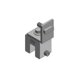 Alu felsnaad klem - platte fels