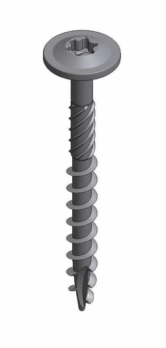Rvs torx-schroef 5,5x38mm - T30