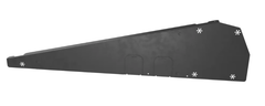 Esdec FlatFix Fusion wind deflector right black (base profile 1030mm – 1077mm) 1007227-B