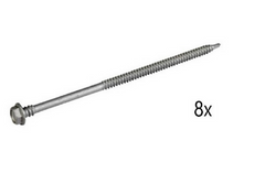 SolarFix - Dakschroeven 4,8x280mm - 8x
