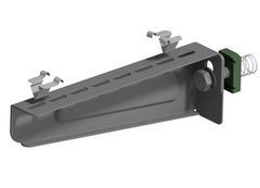 Mounting set for wire baskets Inverter Shelter