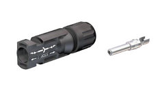 STA-PV-KST4-6XUR-100 Stäubli Connector PV-KST4/6X-UR MC4 Bag of 100 Male cable coupler for 4/6mm2, Ø5.5-7.4mm 32.0143P0100-UR