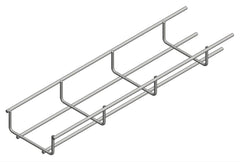 Zinc-alu mesh cable tray w=100 h=35 L=3000mm - 76010100353000