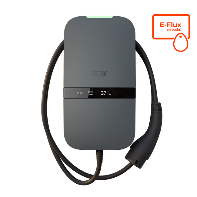 Peblar Business 22kW | MID | Socket | Incl. e-flux sim