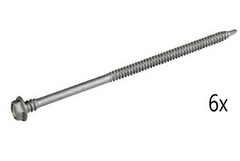 SolarFix - Dakschroeven 4,8x140mm - staal set 6x