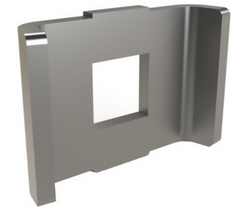 2/0340 Centrale ophangbeugel 60mm RVS304