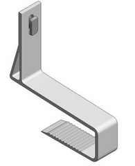 Alu Slimline dakhaak 40-50mm + hamerkopbout + kraagkartelmoe