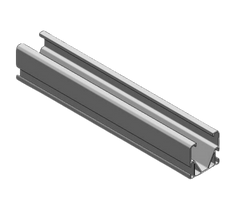Alu. Side++ profile L=4670 mm XXL Length suitable for four panels with width 1134mm - 701704670