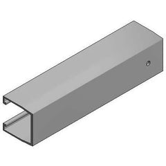 Aluminum profile for corrugated steel sheets L= 220mm - 7270220