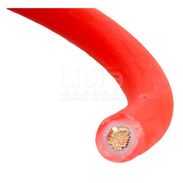SOL1345935-0025 PV-kabel Solen Kablo, 1345935 H1Z2Z2-K DCA 4mm2, Rood 25m, Ø 5.5mm 1345935-0025