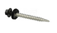 GSE-ART106051 GSE ART106051 Zelf tappende schroef + EPDM sluitring 6.5MMx60MM ZWART ART106051