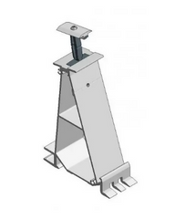 Alu achter voet ValkPro+ L10° midden