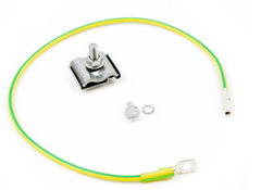 Aardingskit 6mm kabel incl UNIklem L=50cm