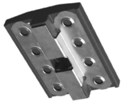 Flatfix Fusion Universal module clamp with bonding 1003022-B