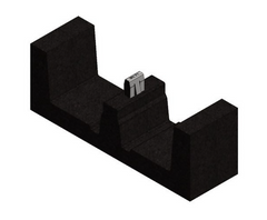 Rubber tegeldrager - klik - ValkPro+ PVC