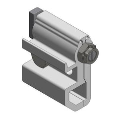 Alu seam clamp for horizontal mounting of Side++ profiles Suitable for flat seams. - 727800