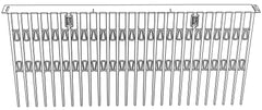 Birdblocker H=200mm (60 X 0.5 m + 250 clips) - 756002