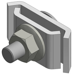 Wire duct coupling clamp
